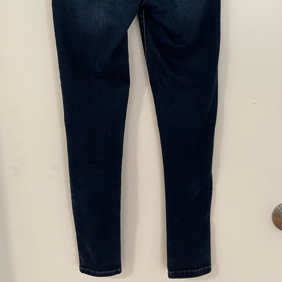 Dark Blue Denim: JOE’S Skinny Ankle Jeans. - Picture 5 of 7